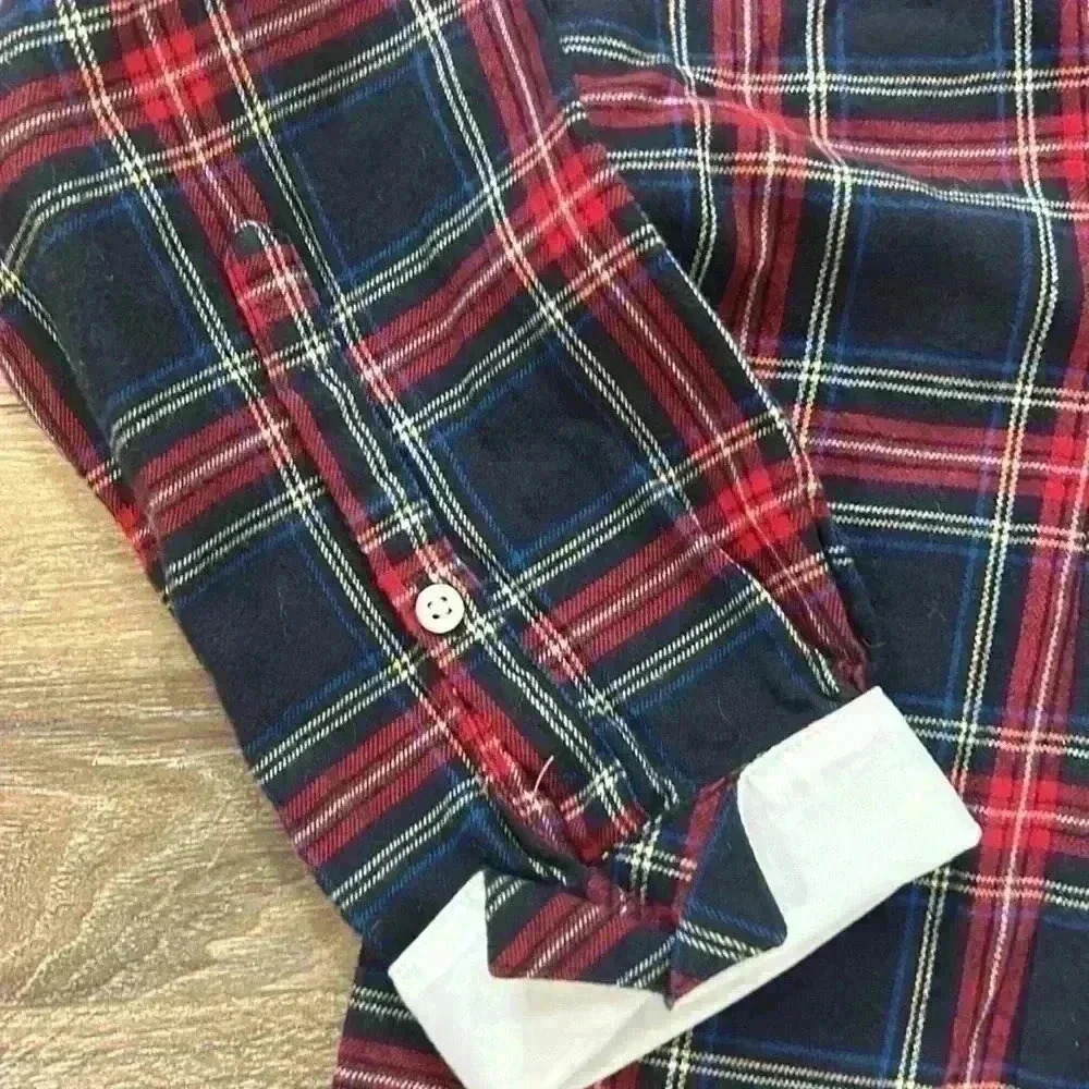 Brooks Brothers Woman’s Size 12 Multicolor Plaid Button Up Shirt - Picture 3 of 12